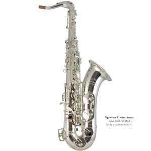 TREVOR JAMES Signature Custom Silverplated tenor saxophone